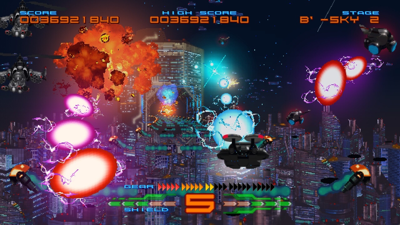 3D射击街机游戏《NightStrikerGear》Steam上架3
