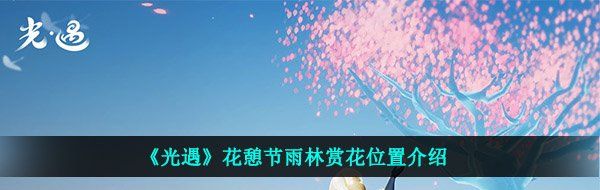 《光遇》花憩节雨林赏花位置介绍