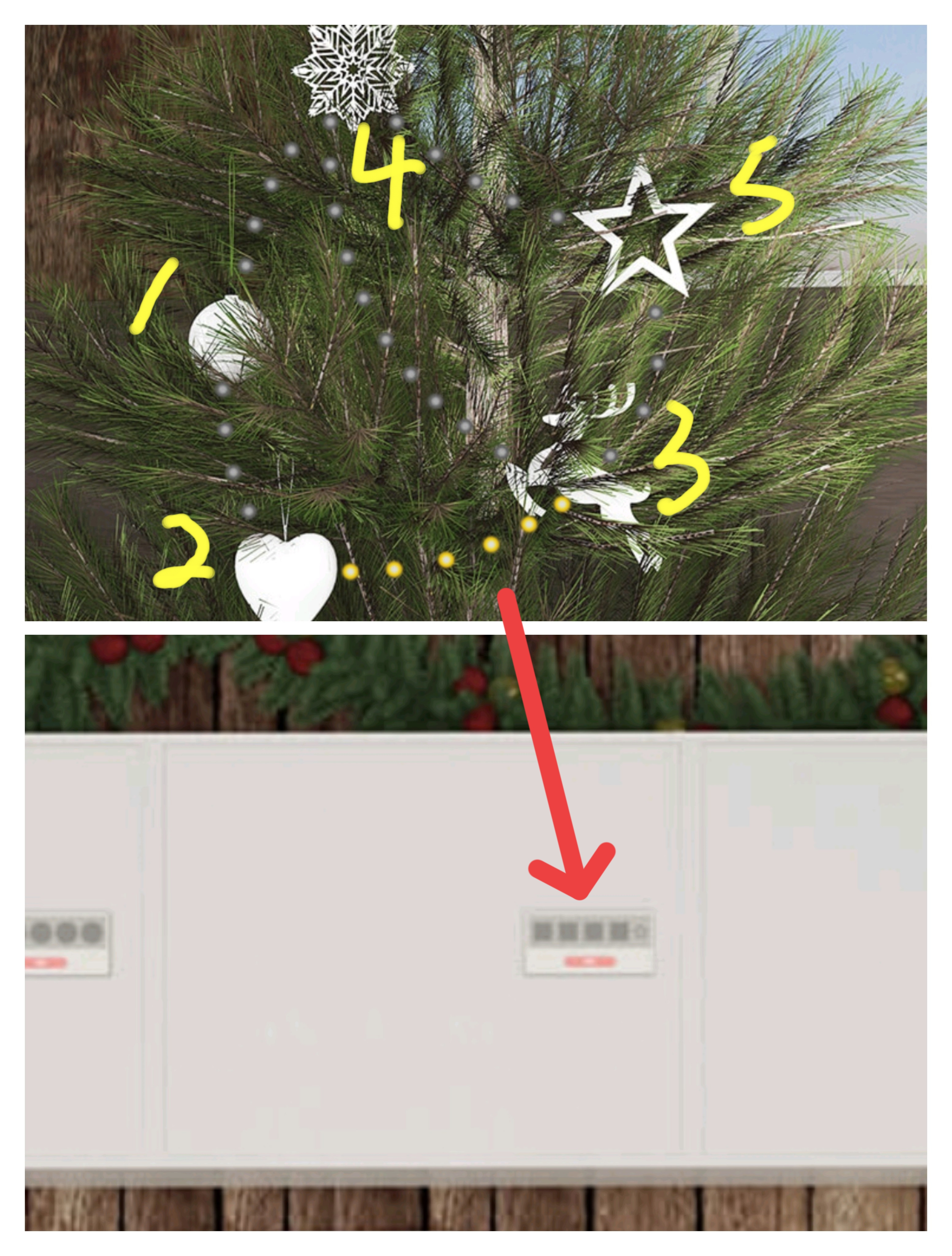 《Escape Room：圣诞节》Ho~Ho~Ho4通关攻略图文详情