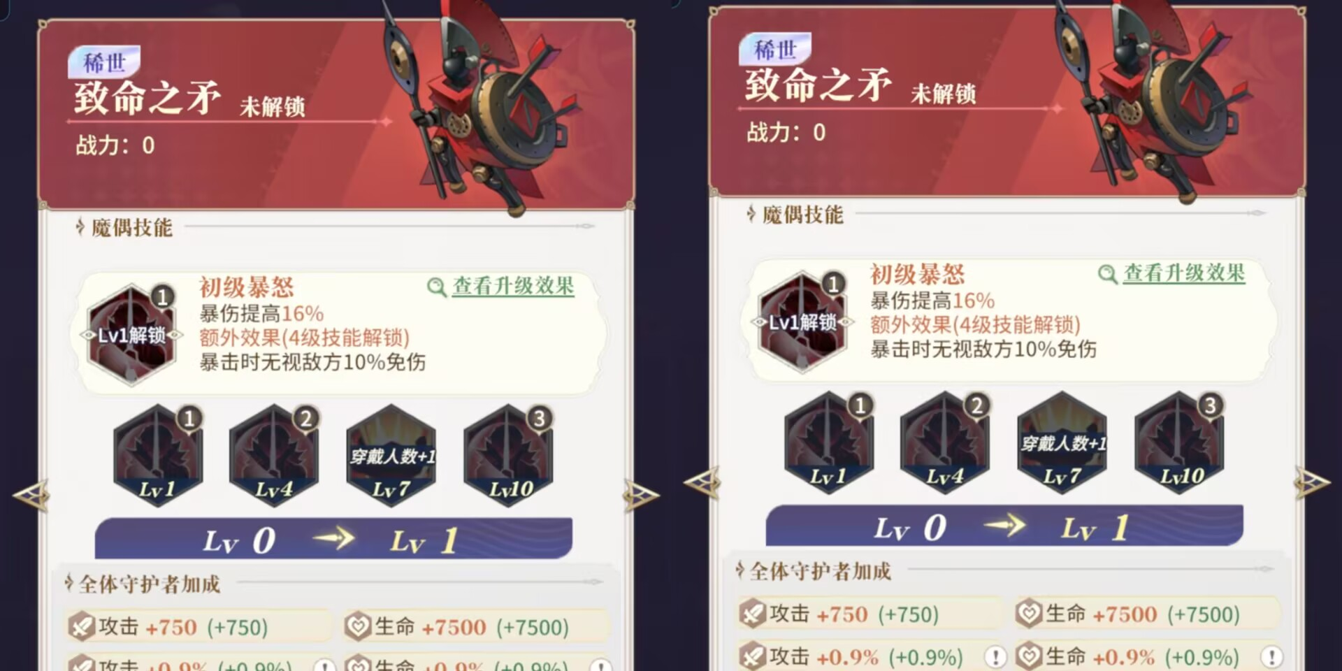 《永夜降临：复苏》稀世红色攻击型魔偶解析及搭配推荐
