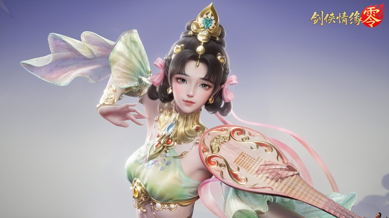 琵琶动江湖,《剑侠情缘·零》特色门派云霓惊艳现身