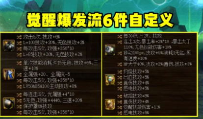 dnf觉醒流装备怎么搭配图三